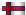 Laenderflagge SB Sorvagur Vagar